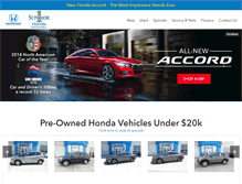 Tablet Screenshot of hondaofomaha.com